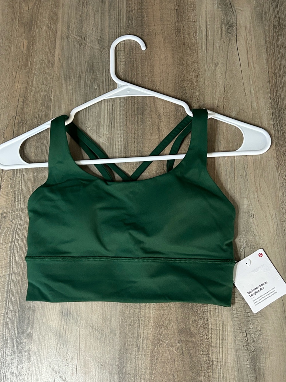 ✨Rare NWT Lululemon Energy Longline Bra Sz 4 *Alloute*💚